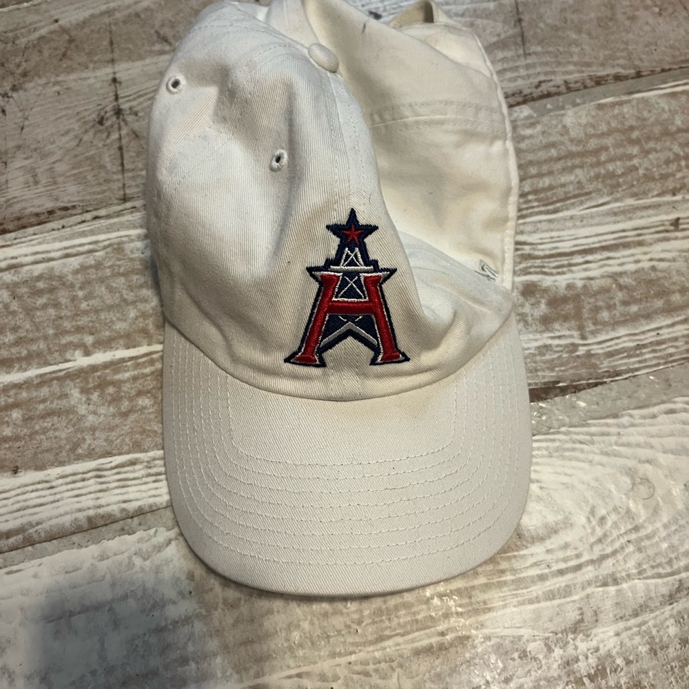 Houston Roughnecks White Baseball Cap